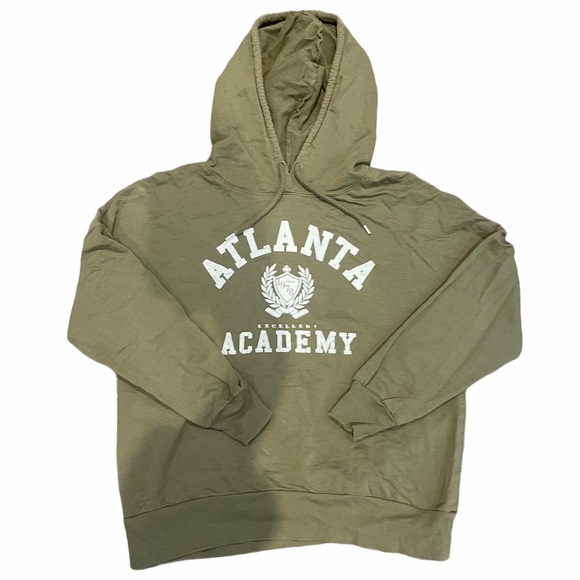 Green Medium Graphic Atlanta Hoodie | Only - Picture 2 of 8